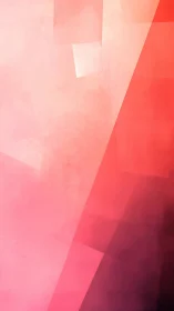 Blushing angles drift upward through soft rose-tinted haze