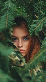 Forest-camouflaged gaze quietly rewrites the rules of hiding