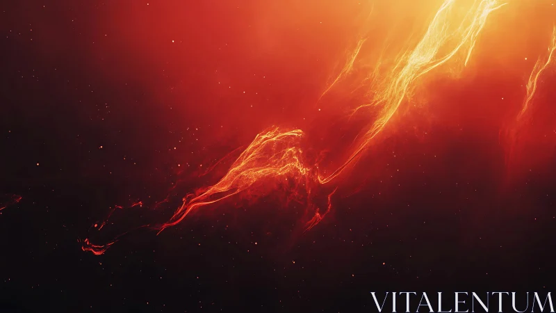 Cosmic Fire and Stellar Phenomena in Deep Space.