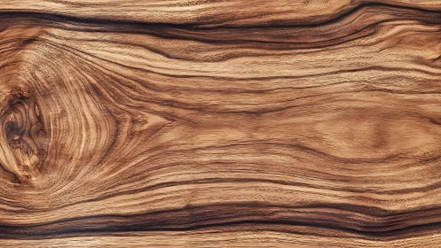 Natural wood grain texture with flowing lines and warm brown hues.
