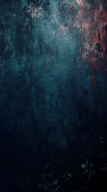 Textured dark teal and red abstract grunge background.