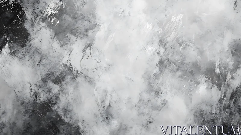 Soft storm of grayscale brushstrokes in quiet motion.