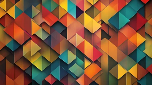 Geometric prismatic planes in layered chromatic abstraction.