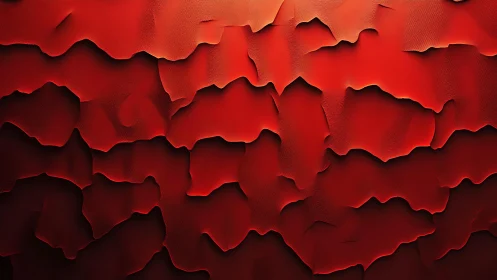 Abstract red layered texture with organic shapes and dramatic lighting.