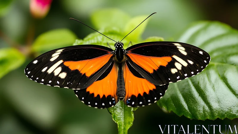 Velvet-winged butterfly quietly rehearses a garden sunrise