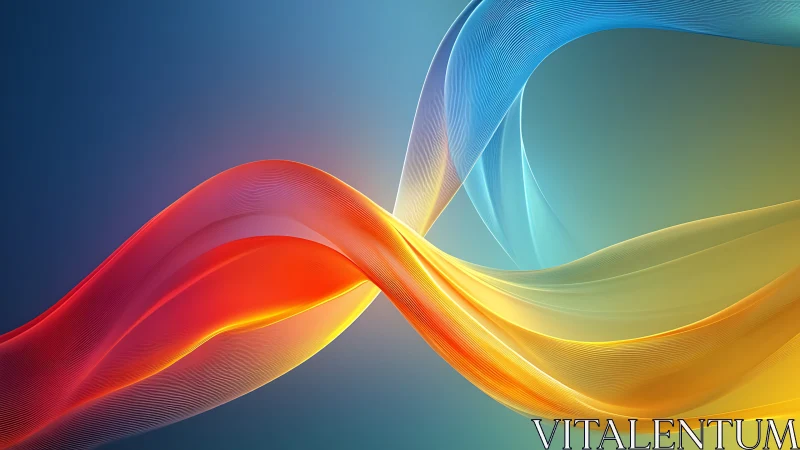 Chromatic fluid dynamics in interlaced spectral ribbon fields.