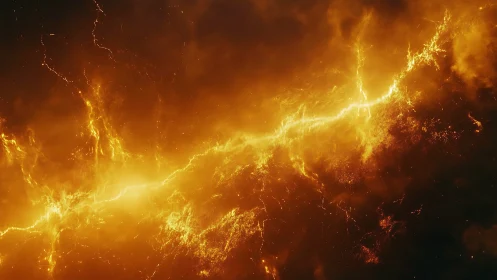 Luminous Energy Discharge Through Turbulent Quantum Field Matrix.