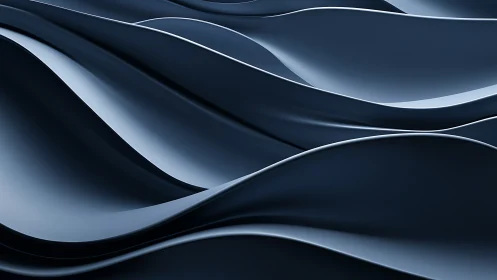 Gentle midnight waves flowing in smooth modern harmony.