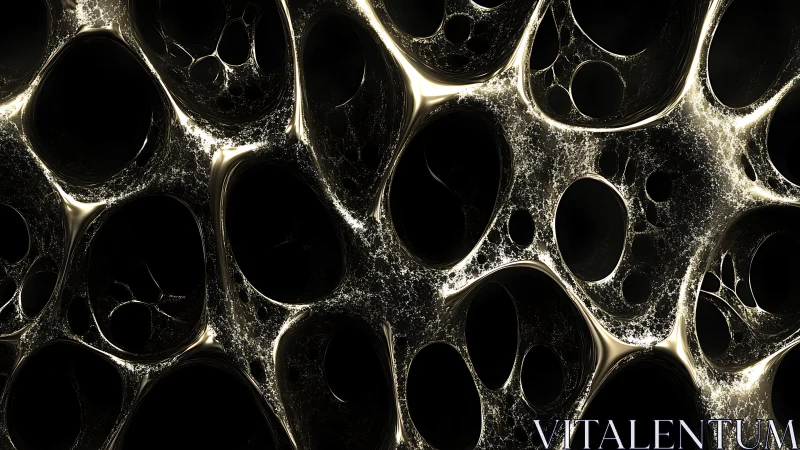 Luminescent void cells drift in an abstract cosmic lattice