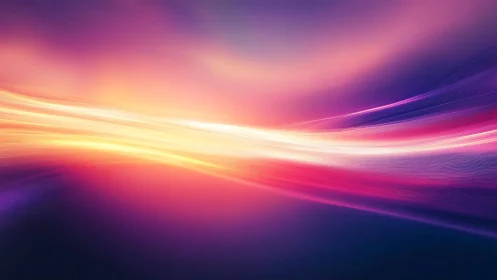 Vibrant Abstract Light Streaks in a Colorful Digital Art Style.