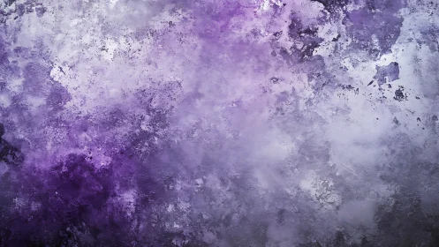 Gentle lavender clouds drift across a softly textured sky