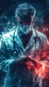 Starlit Surgeon Between Frostbite Science and Ember Cure.