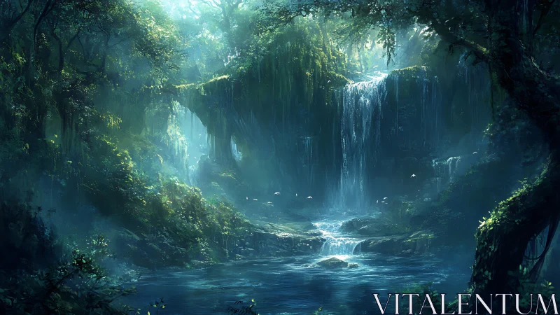 Emerald Cathedral: Where Waterfalls Cascade Through Primordial Sanctuary