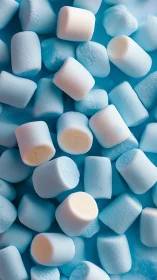 Pillowy Marshmallow Cloud Collage Delights Textured Sweetly