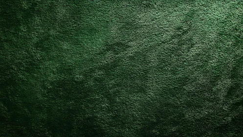 Textured green fabric surface shows dense directional fibers