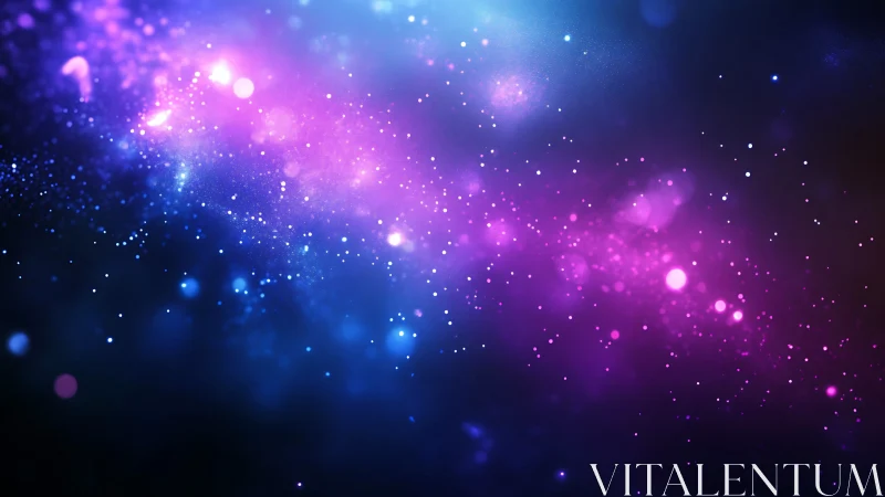 Spectral nebula gradient with particulate bokeh diffusion field.