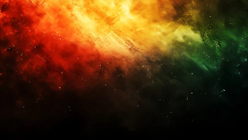 Diagonal tricolor nebula-style digital space background.