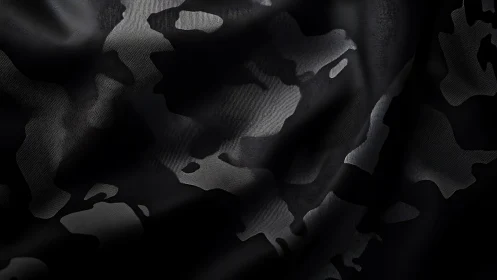 Shadowy Silhouettes Dance in Monochromatic Reverie.