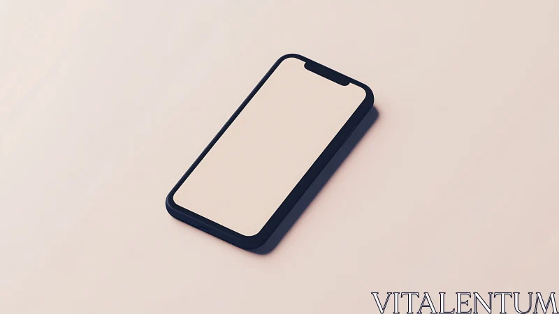 A Modern Dark Phone Sits Ready for Your Next Digital Adventure