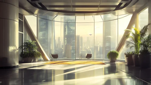 Sunlit Urban Sanctuary in the Sky.