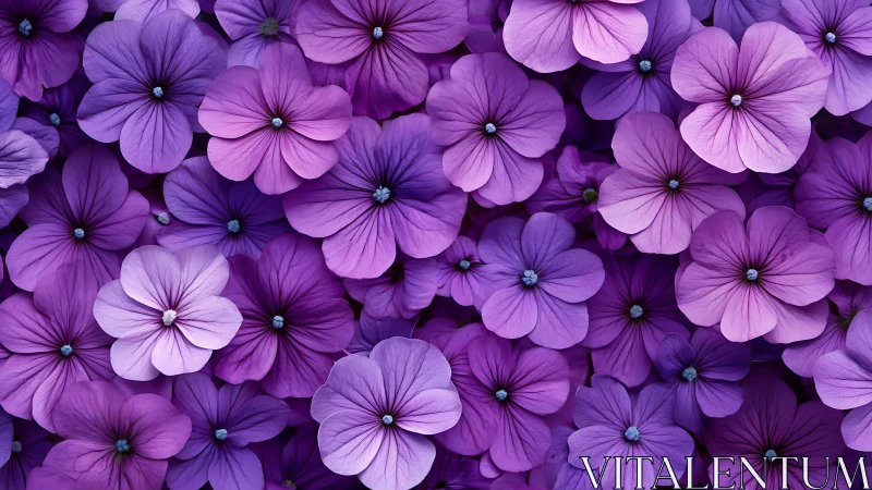 Lavender Garden Dreams in Purple Perfection.