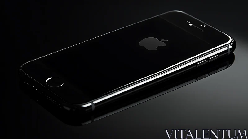 Midnight Glass: The Sleek iPhone Dance With Shadow.