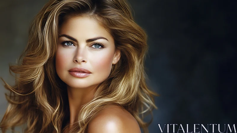 Radiant portrait captures a confident woman in soft studio light