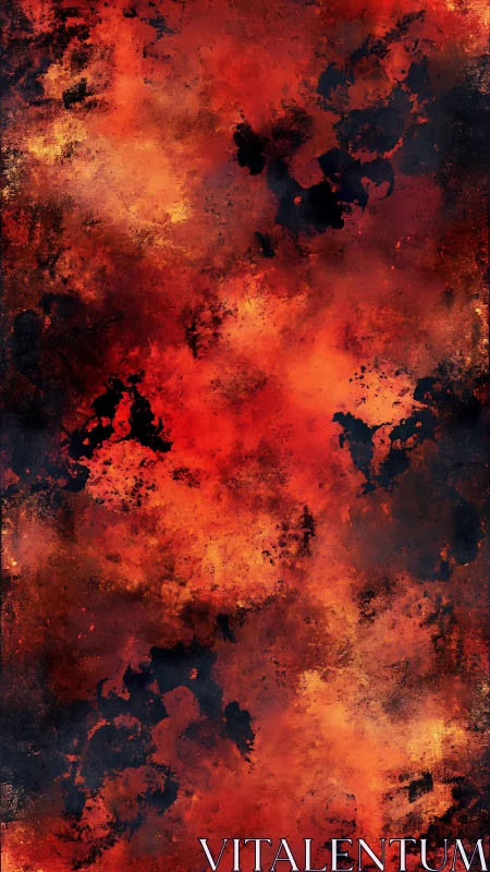 Incandescent Fractured Overlay: Multi-Layered Fire Texture Composition