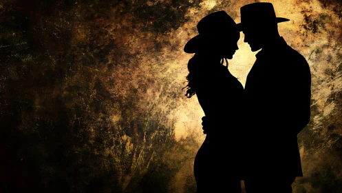 Cowboys in Amber: A Desert Romance Silhouetted Against Time.