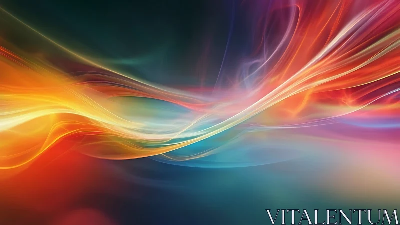 Prismatic Currents Dancing Across a Dreamlit Horizon.