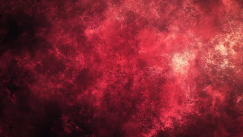 Red tonal texture shows diffuse, cloud-like distribution