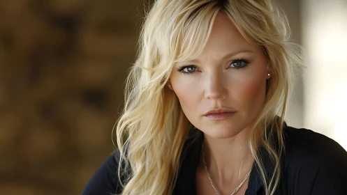 Tightly framed portrait with shallow depth and directional key light