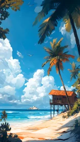 Seaside Sanctuary: Where Stilted Dreams Kiss Tropical Shores
