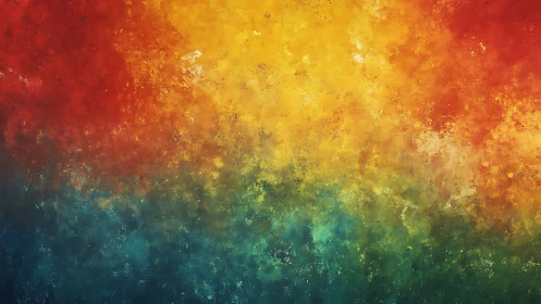 Vibrant abstract gradient with fiery warm to cool spectrum.