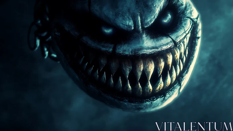 Grinning void-creature drifts close, all teeth and shadows