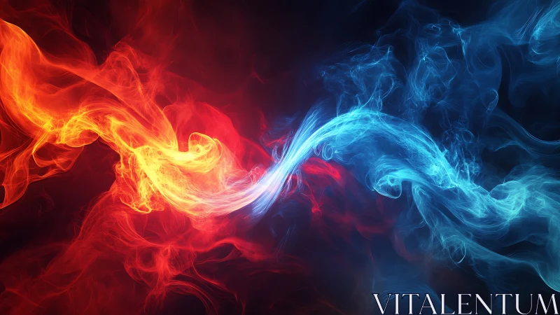 Fire and Ice Collision: Contrasting Energy Dynamics. Period.