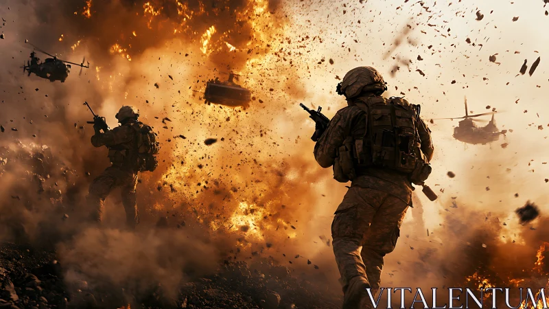 Courage Under Fire: Soldiers in the Chaos.