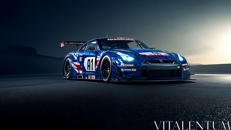 Midnight track beast crouches beneath a brewing silver dawn