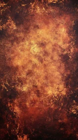 Fiery Abstract Texture: Warm Energy and Creative Expression