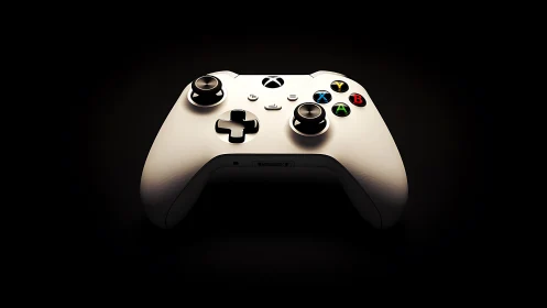 Xbox Series X wireless controller rendered with studio lighting