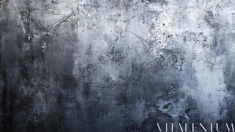 Grunge concrete wall texture with blue-gray distressed finish.