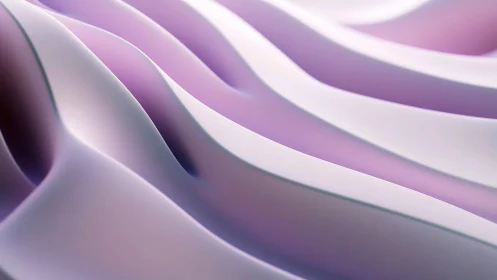 Layered undulating pastel surfaces in soft focus field.