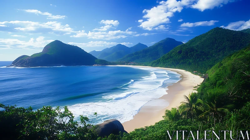 Where Mountains Plunge into Turquoise Paradise