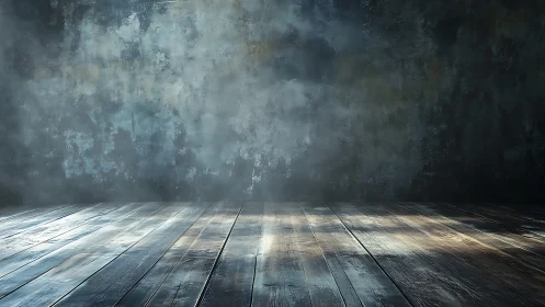 Soft morning light tiptoes across a moody wooden floor