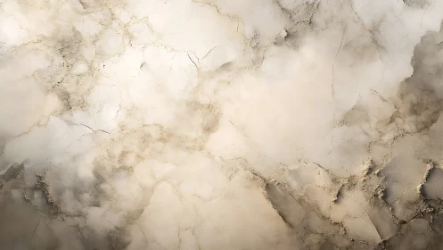 Drifted marble clouds over a sun-faded stone horizon.