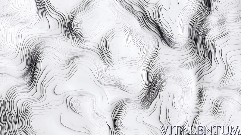 Contours of Quiet Turbulence in Whispered Monochrome.