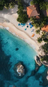 Tropical Escape: Where Turquoise Waters Meet Golden Sands.