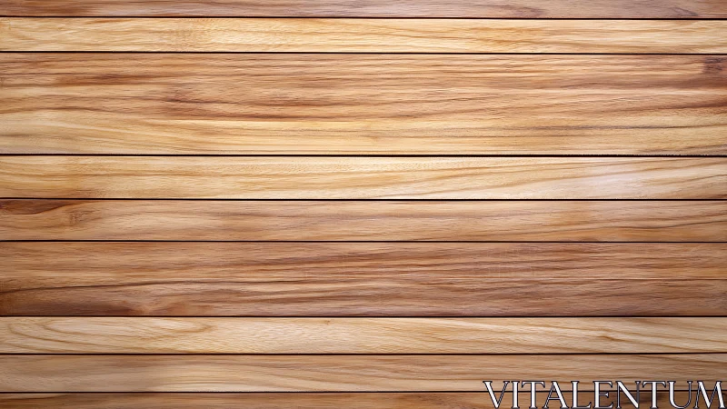 Natural teak wood planks align in clean horizontal pattern.