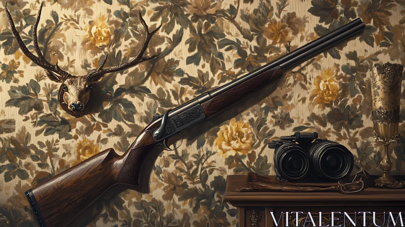 Vintage hunting shelf celebrates tradition and quiet stories