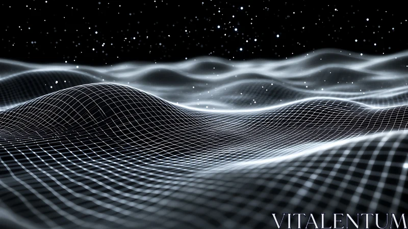 Parametric lattice waves under stellar particulate field.